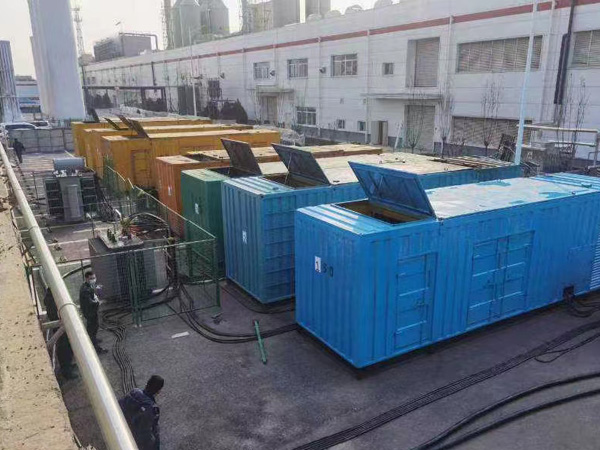 怀柔柴油发电机出租案例展示